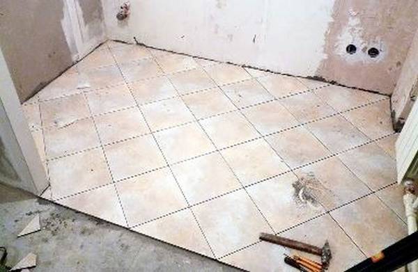 Расчет керамической плитки для ванной комнаты - фото