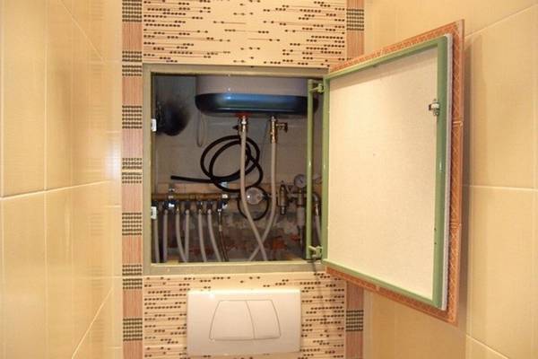 Сантехническая дверь в туалет за унитазом своими руками: устанавливаем в минимальные сроки с фото