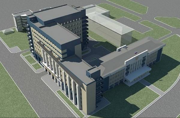 Строительство нового здания для областного суда стоимостью 1,4 млрд руб началось в Иркутске с фото