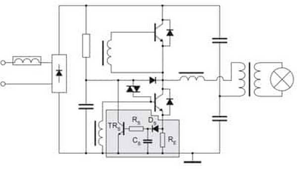Трансформатор для галогенных ламп - электронный, тороидальный - фото
